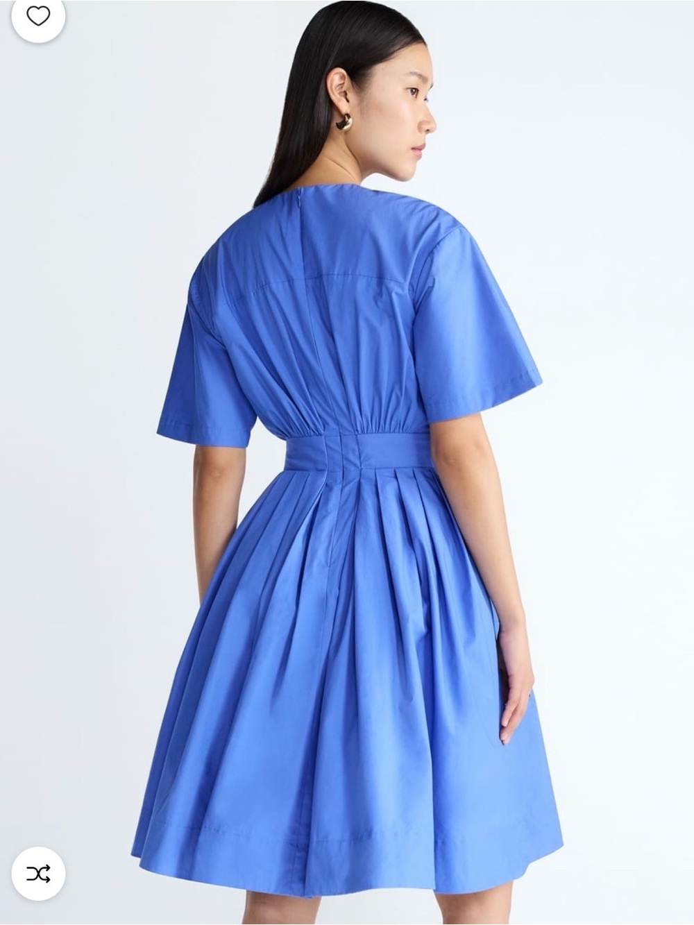 Devil Wears Prada Scoop Collection Cotton Tie-Waist Midi Dress - Picture 3 of 12